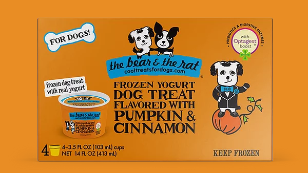 The Bear & The Rat Frozen Yogurt w/ Pumpkin & Cinnamon