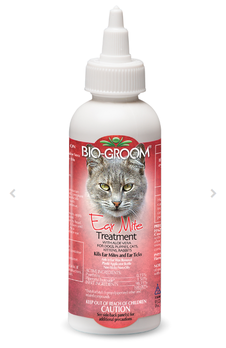 Bio Groom Ear Mite Treatment 4oz