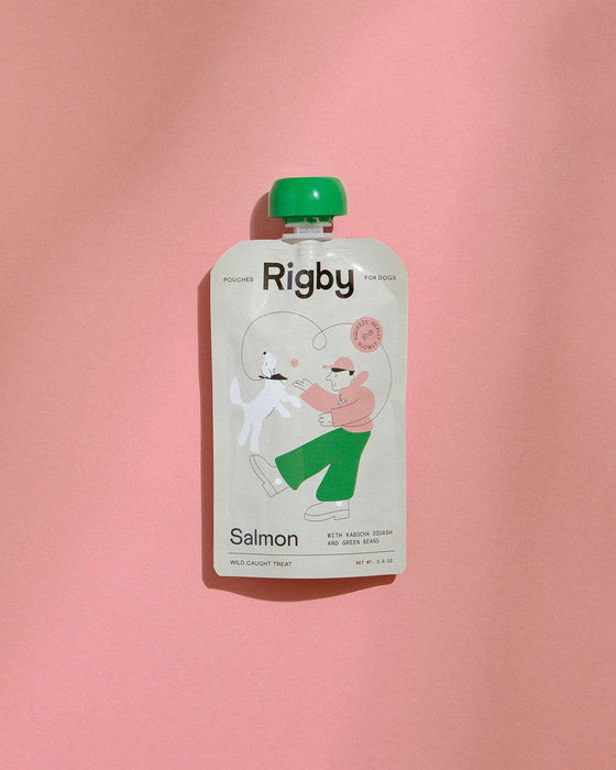 Rigby Squeeze Pouch Organic Salmon