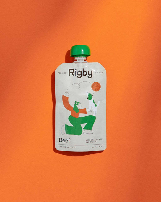Rigby Squeeze Pouch Organic Beef