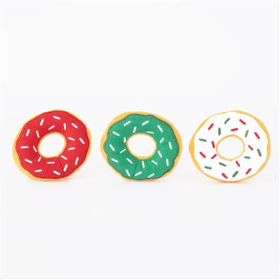 Zippy Paws Donutz Holiday 3pk