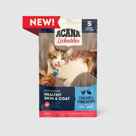 Acana Cat Lickables Chicken & Tuna Recipe 5pk