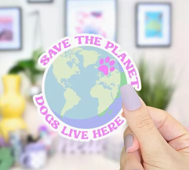 Sticker Save the Planet