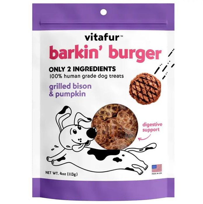 Barkin' Burger Bison & Pumpkin