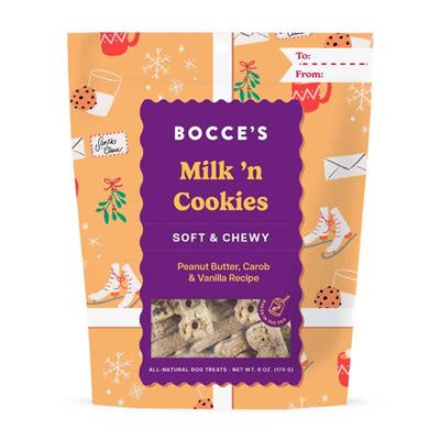 Bocce's Bakery Soft & Chewy Milk & Cookies 6oz