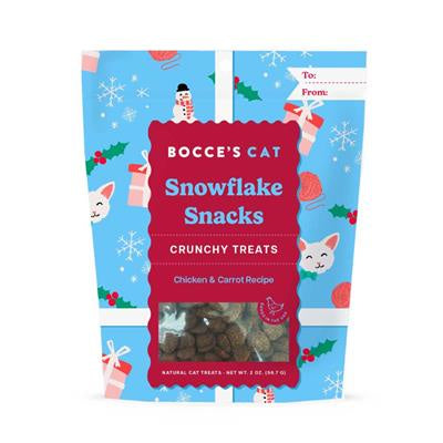 Bocce's Bakery Cat Snowflake Snacks 2oz