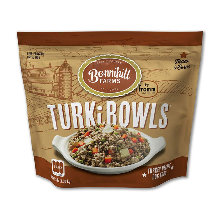 Fromm Bonnihill Farms Fresh Frozen Turkibowls 3lb