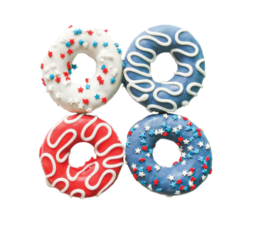 Bosco & Roxy's Mini Donuts 4th of July