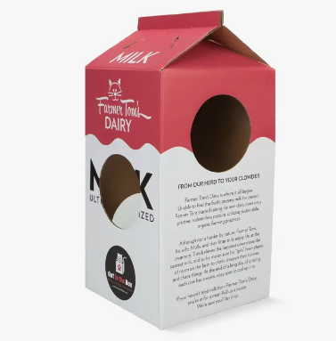 Cat in the Box Mega Milk Carton