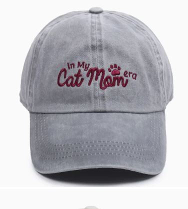 Baseball Hat In my Cat Mom Era