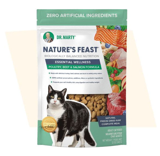 Dr. Marty's Cat Nature's Feast Beef, Salmon & Poultry