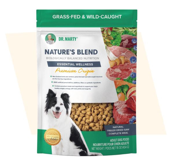 Dr. Marty's Dog Nature's Blend Essential Wellness Premium Origin