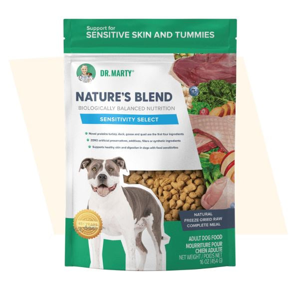 Dr. Marty's Dog Nature's Blend Allergen Free & Sensitivity Select