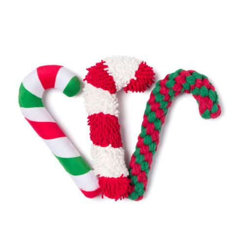 Fabdog Candy Cane 3pk