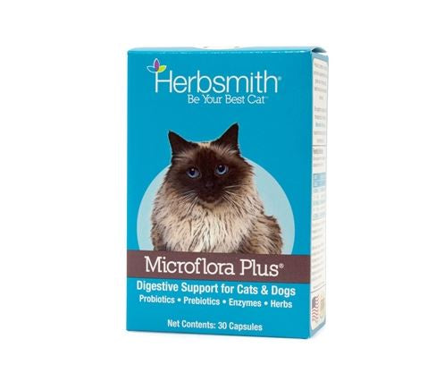 Herbsmith Cat Microflora Plus Tablets 30ct