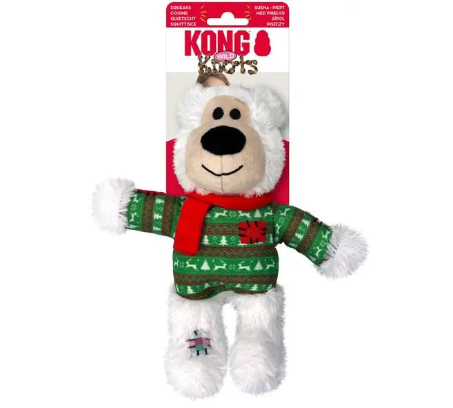 Kong Wild Knots Holiday Bear