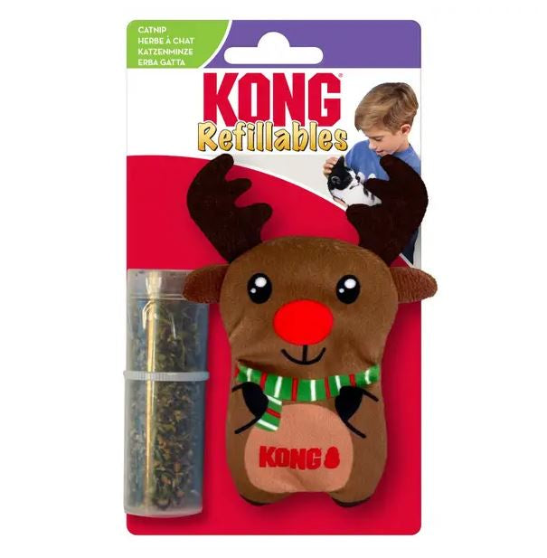 Kong Cat Refillables Reindeer