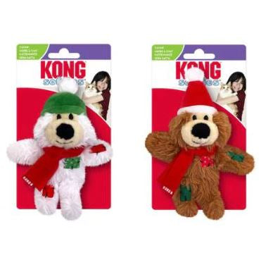 Kong Cat Softies Holiday Bear