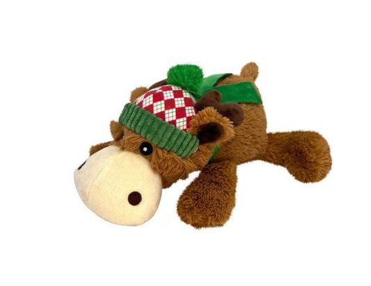 Kong Cozie Holiday Reindeer M