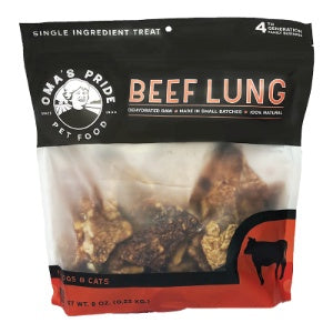 Oma's Pride Dehydrated Beef Lung 8oz