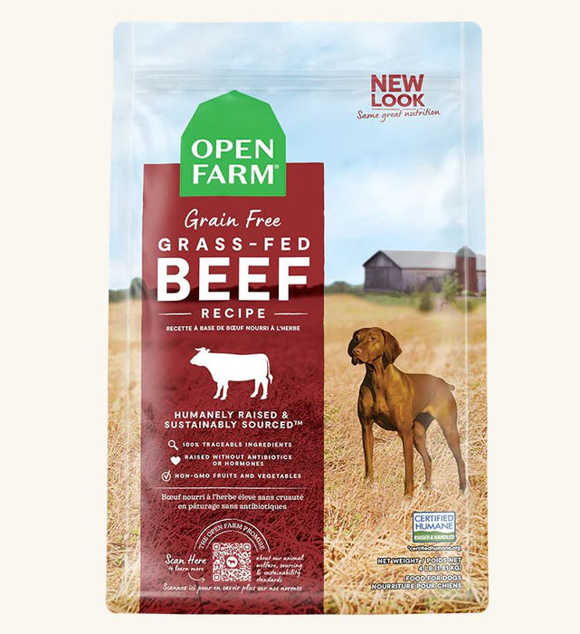 Open Farm Dog Grain Free Grass Fed Beef