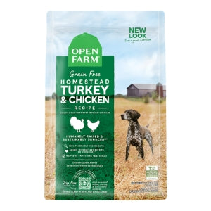 Open Farm Dog Grain Free Homestead Turkey & Chicken