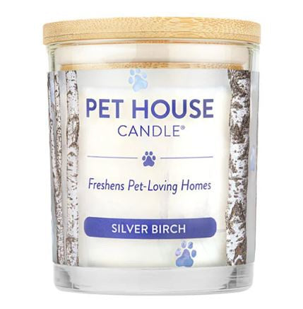 Pet House Candle Silver Birch