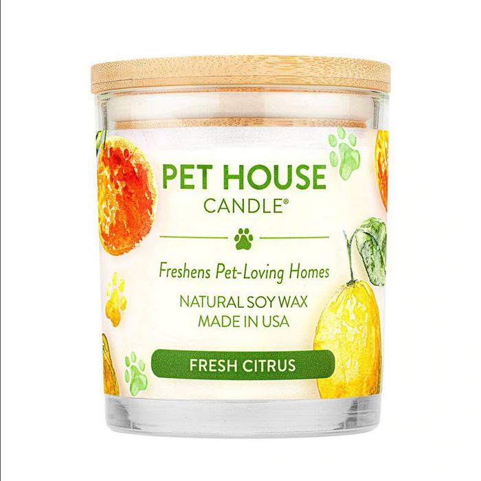 Pet House Candle Fresh Citrus