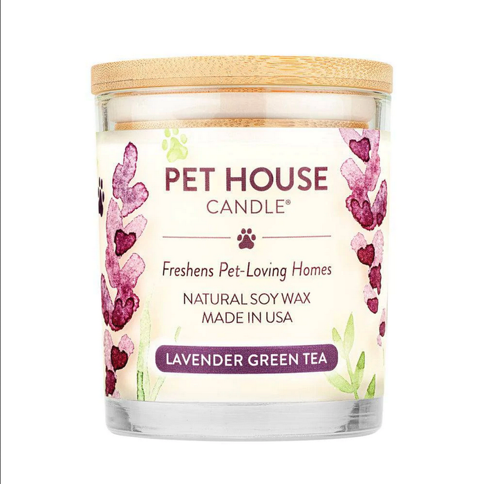 Pet House Candle Lavender Green Tea