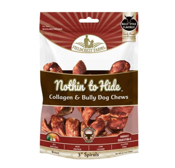 Nothin' to Hide Collagen Spiral 3" 6pk