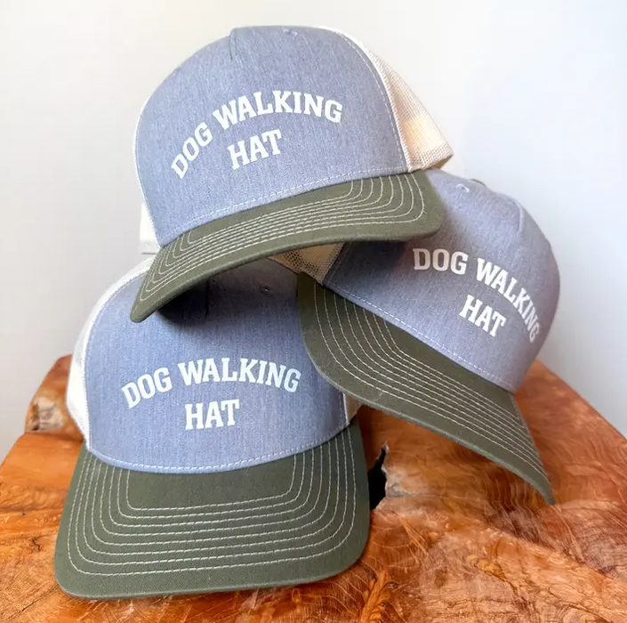 Poppy & Lou Dog Walking Hat Gray