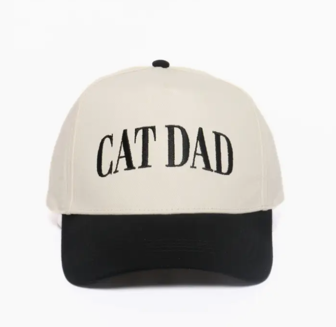 5 Panel Hat Cat Dad