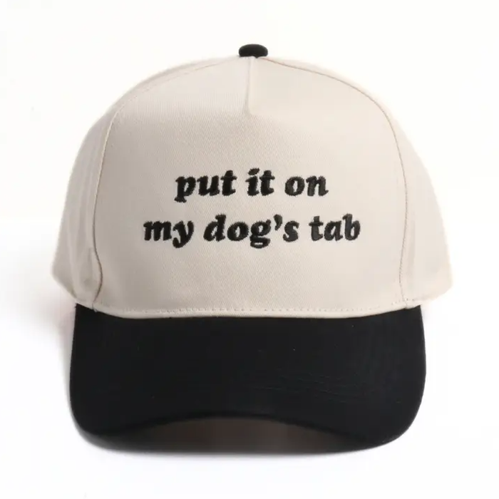 5 Panel Hat Put It On My Dog's Tab