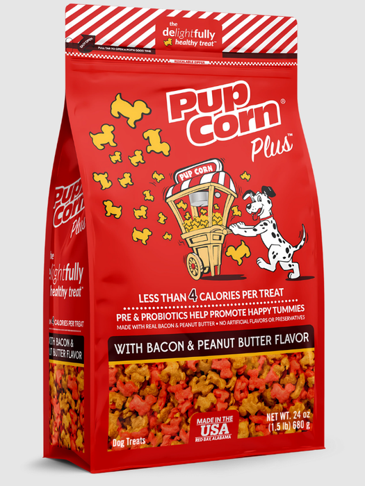 Pupcorn Plus Bacon & Peanut Butter24.5oz