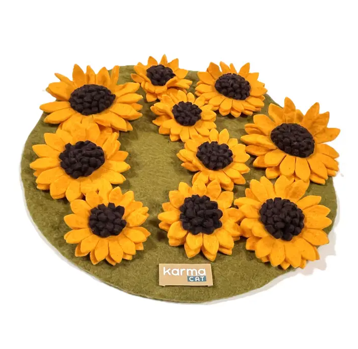 Karma Cat Activity Mat Sunflowers