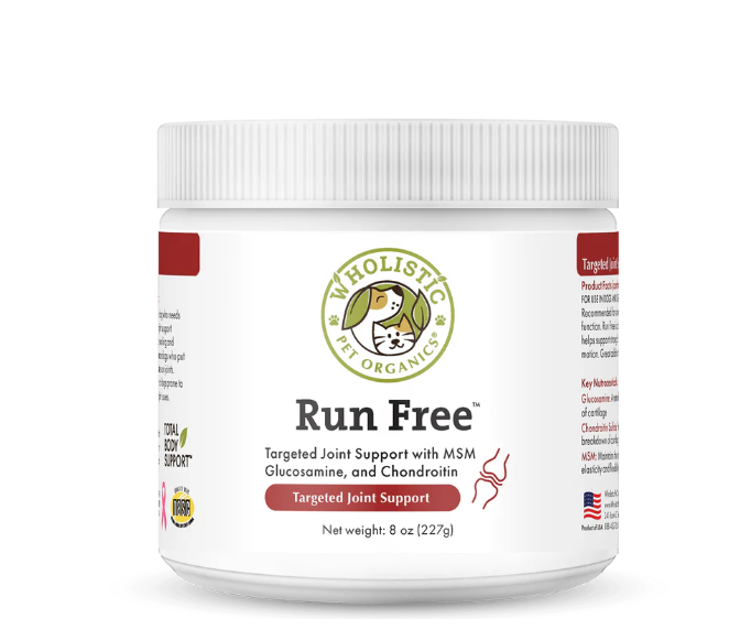 Wholistic Pet Organics Run Free 8oz
