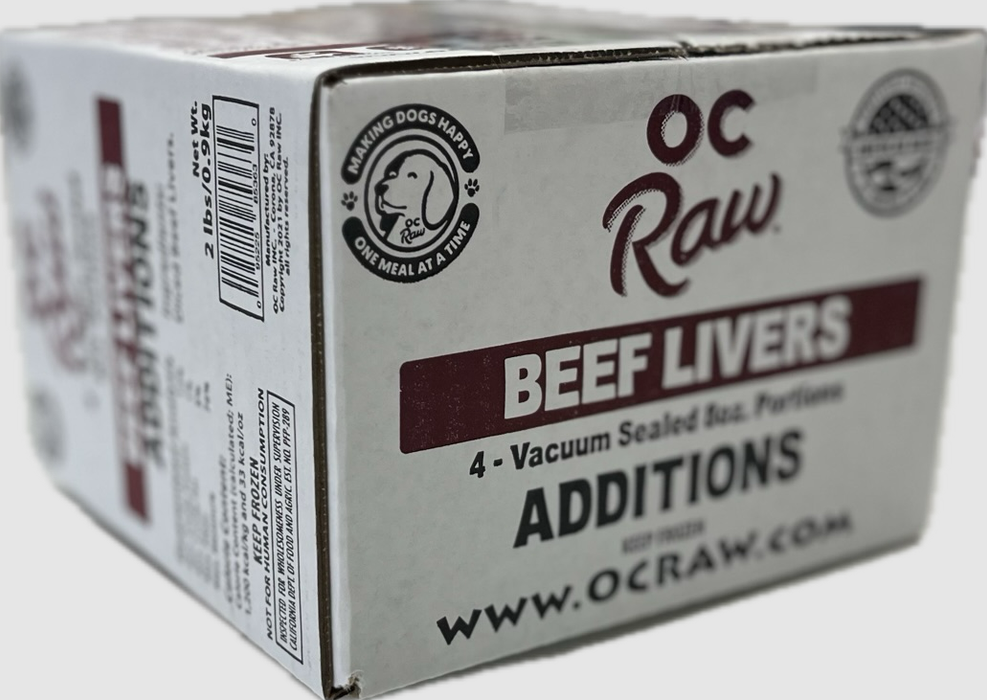 OC Raw Additions Beef Liver
