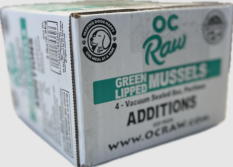 OC Raw Additions Green Lipped Mussel