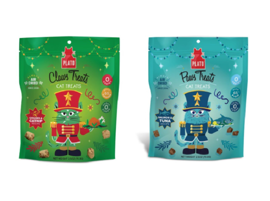 Plato Cat Claws & Paws Treats 2pk
