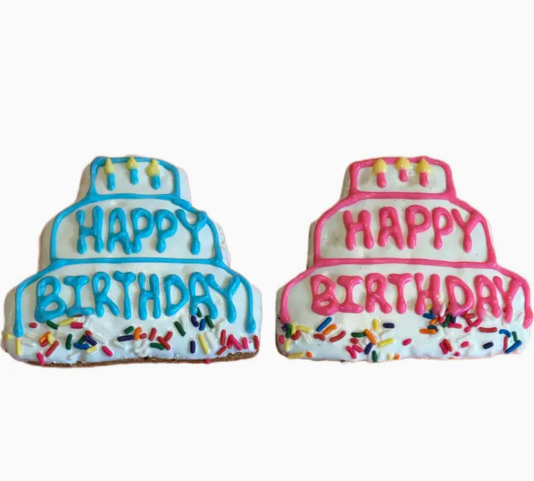 Delco Dog Birthday Cake 3 Tier