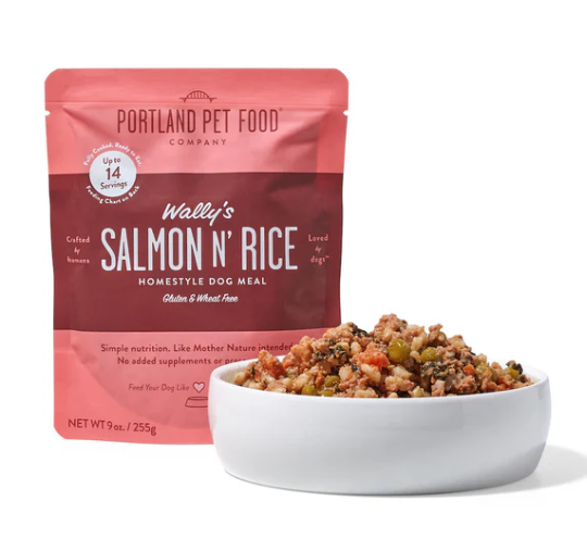 Portland Pet Homestyle Wally's Salmon N' Rice 9oz