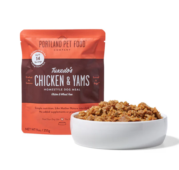 Portland Pet Homestyle Tuxedo's Chicken & Yam 9oz