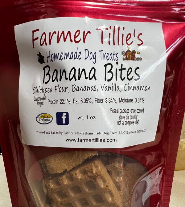 Farmer Tillie's Banana Bites 4oz