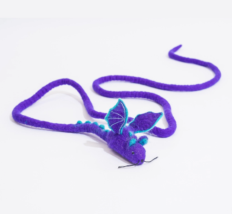 Cat in the Box Dragon Purple 6ft