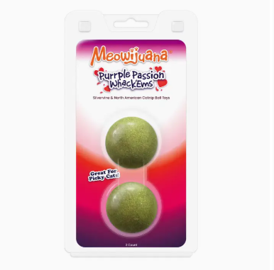 Meowijuana Wack'Ems Purrple Passion 2pk