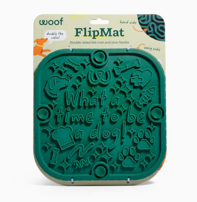 Woof Flipmat Green