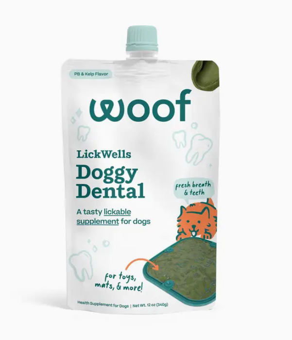 Woof Lickwells Doggy Dental 12oz