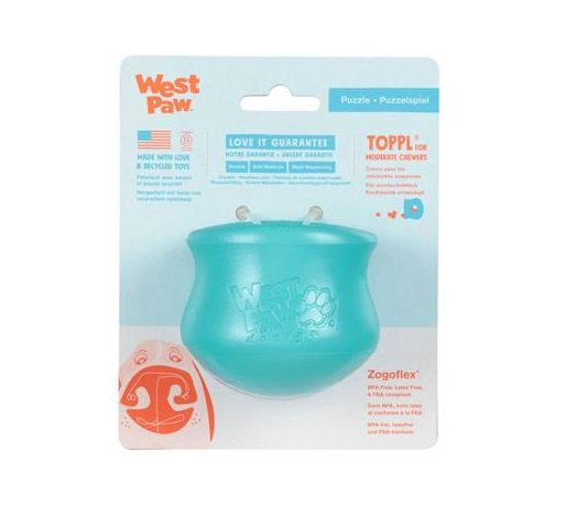 West Paw Toppl Teal