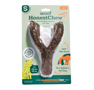 Woof HonestChew Meaty Wishbone