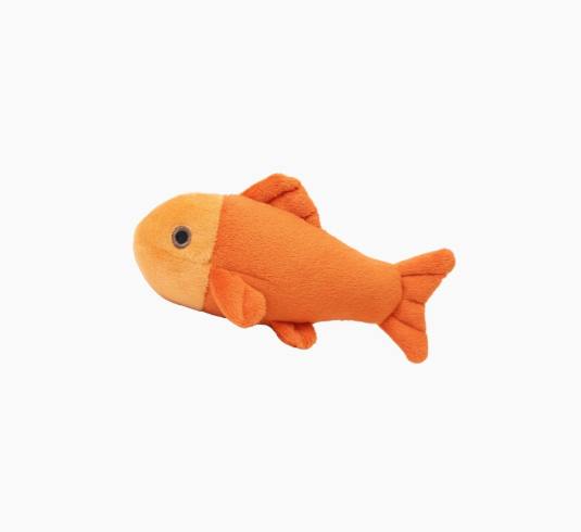 Fluff & Tuff Squeakerless Goldie Fish
